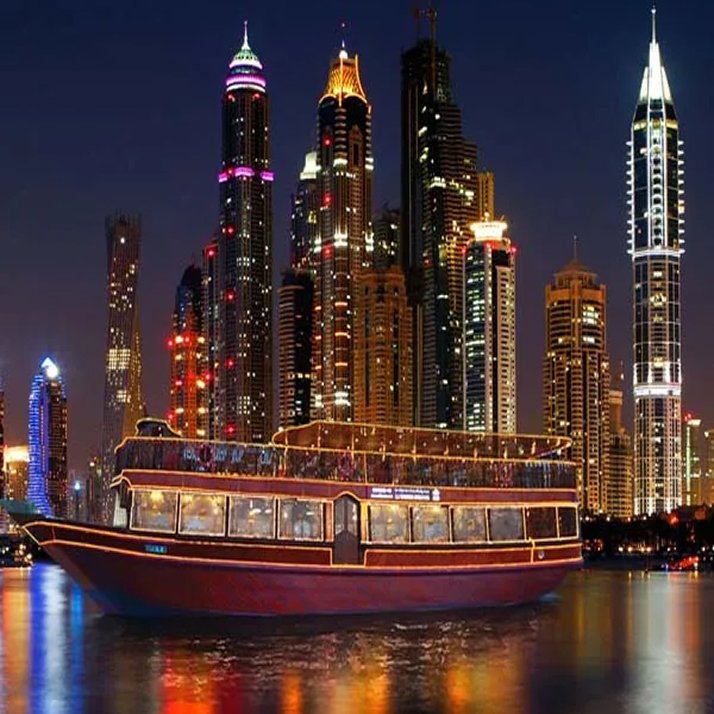 Dhow Cruise Dinner Dubai Marina