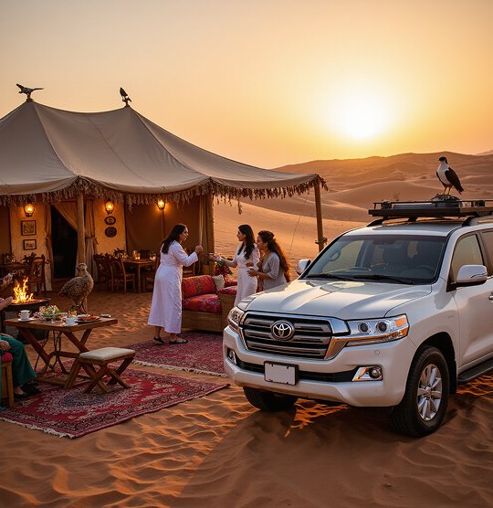 Evening Desert Safari In Abu Dhabi