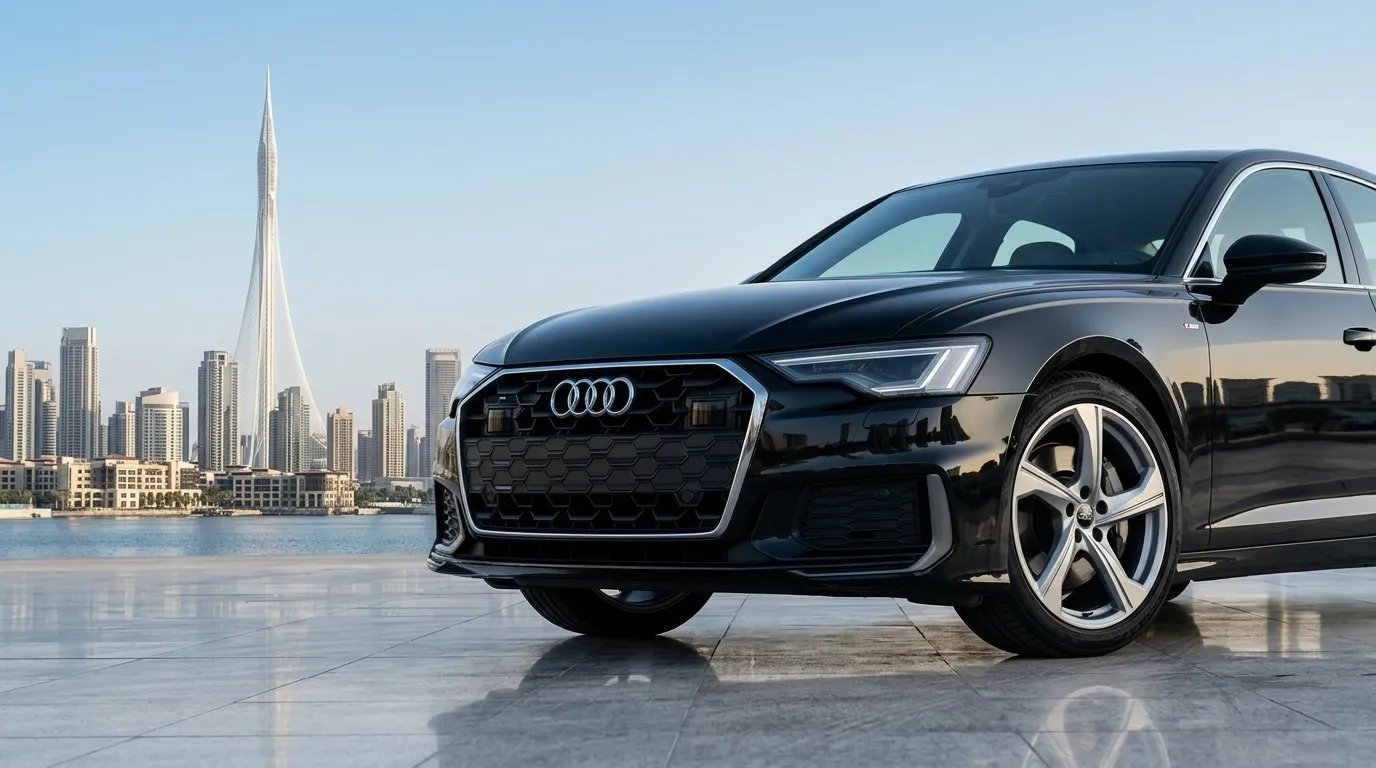 Audi A6 chauffeur service in Dubai