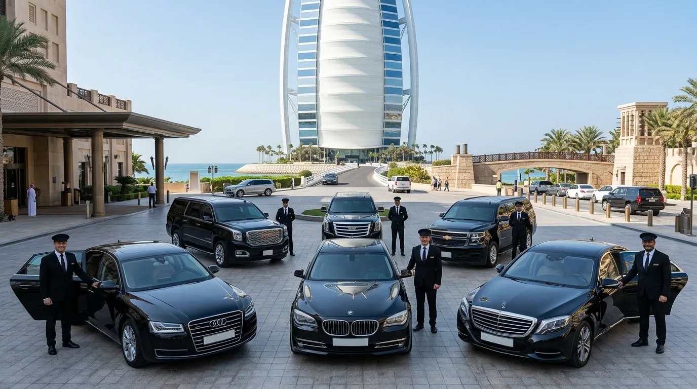 GEL Travel chauffeur-driven luxury cars in Dubai