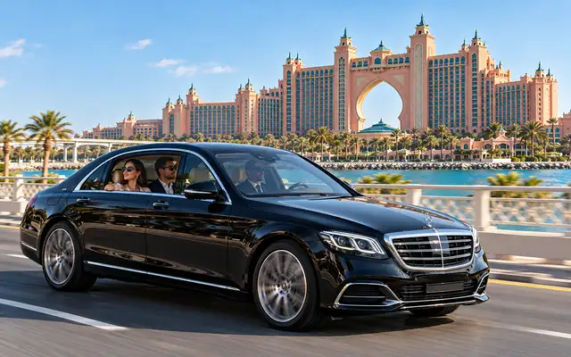 Full day chauffeur hire in Dubai