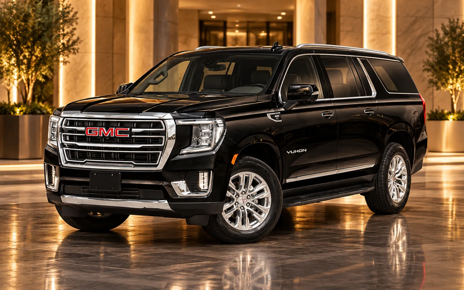 GMC Yukon chauffeur SUV in Dubai