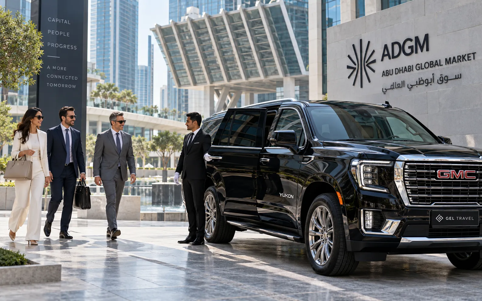 Point to point chauffeur service in the UAE
