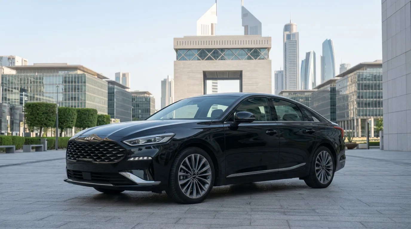 Kia K8 chauffeur service in Dubai