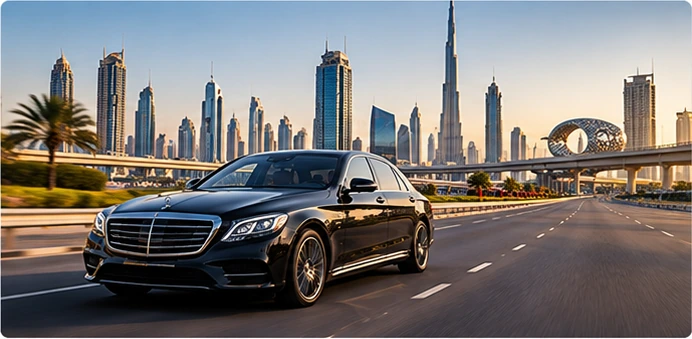 Point to Point Chauffeur Service Dubai