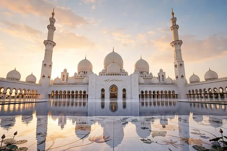 Abu Dhabi & Grand Mosque chauffeur route