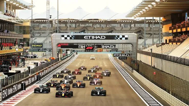 Yas Marina Circuit on Yas Island, Abu Dhabi