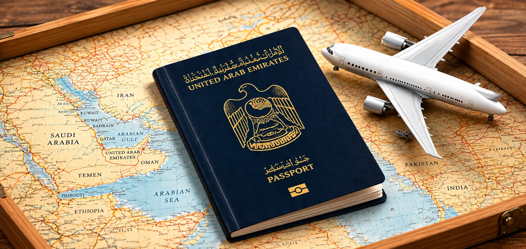 Traveller looking at the Dubai skyline for Dubai tourist visa services