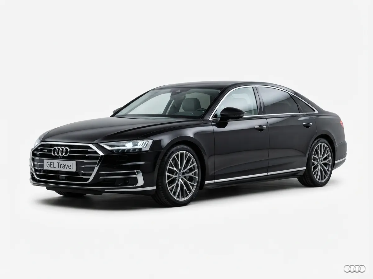 Audi A8 with chauffeur in Dubai