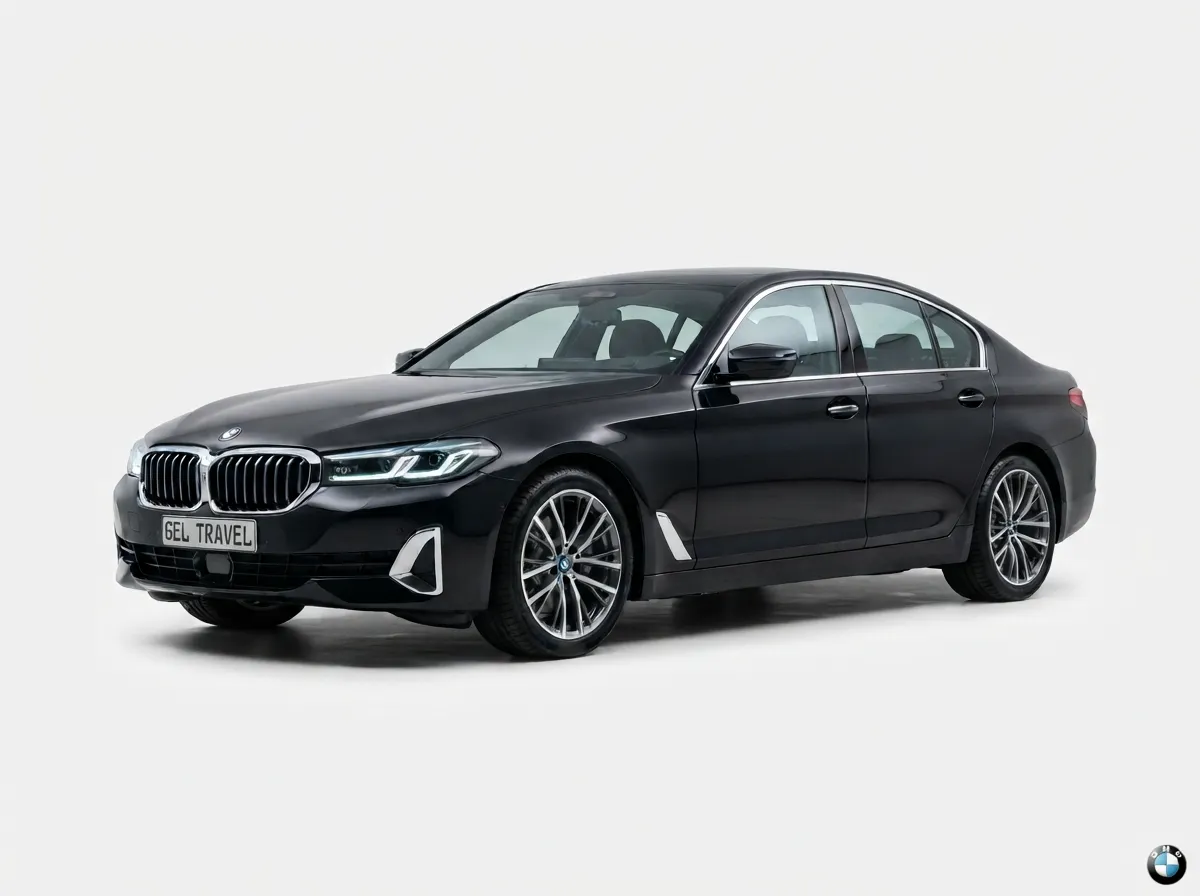 BMW 5 Series with chauffeur in Dubai