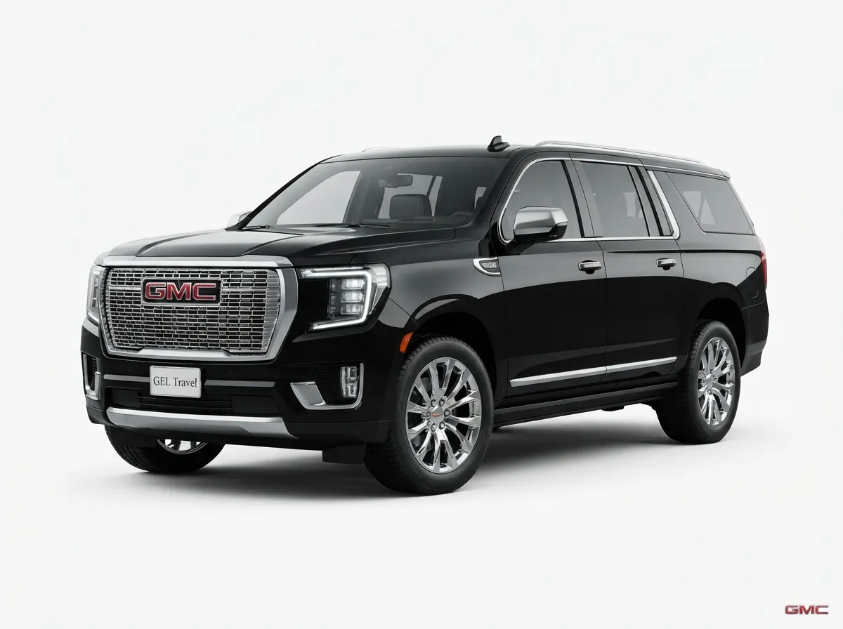 GMC Yukon XL with chauffeur in Dubai