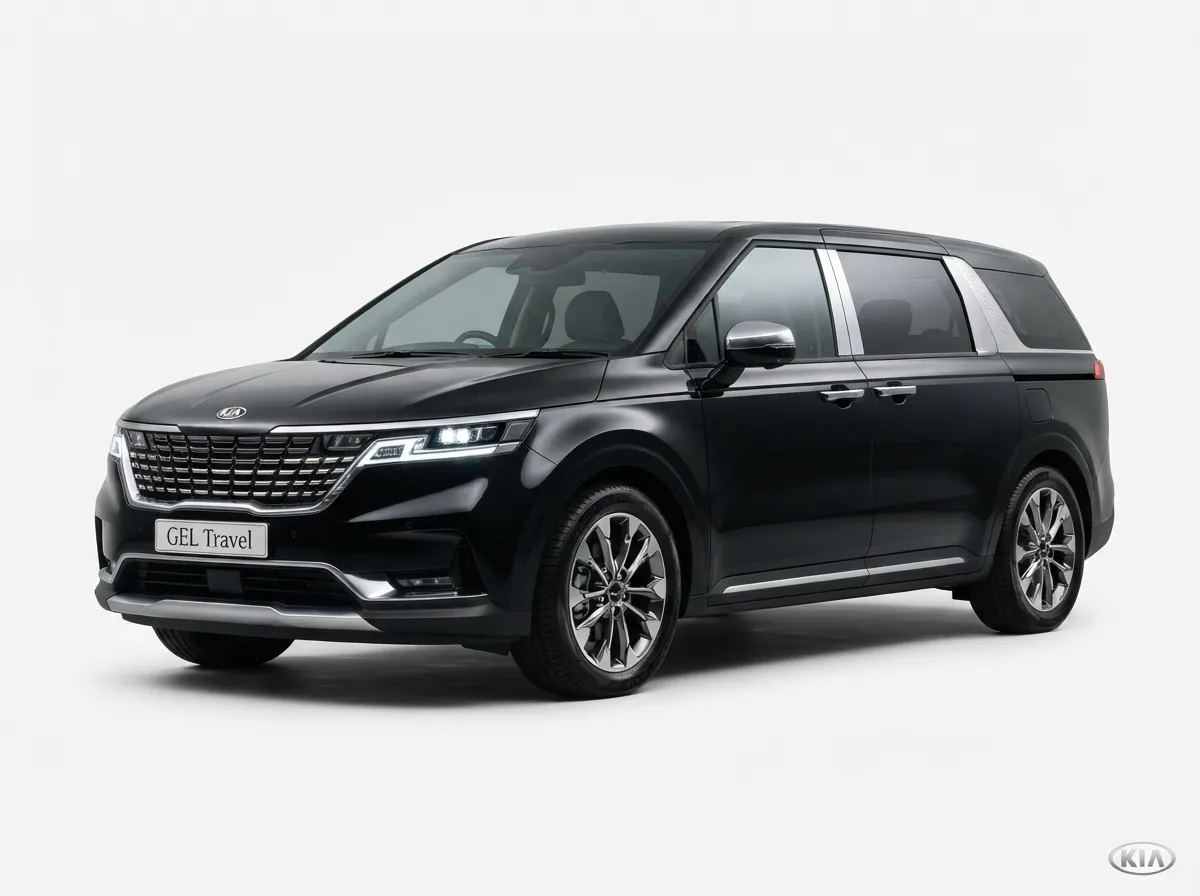 Kia Carnival with chauffeur in Dubai