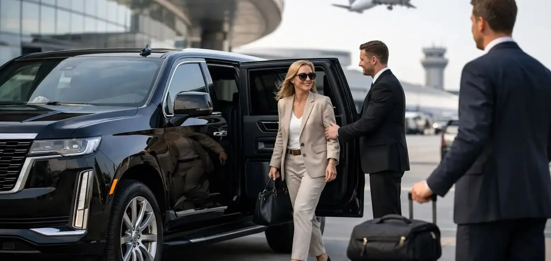 GEL Travel chauffeur vehicle for UAE and Riyadh event transfers